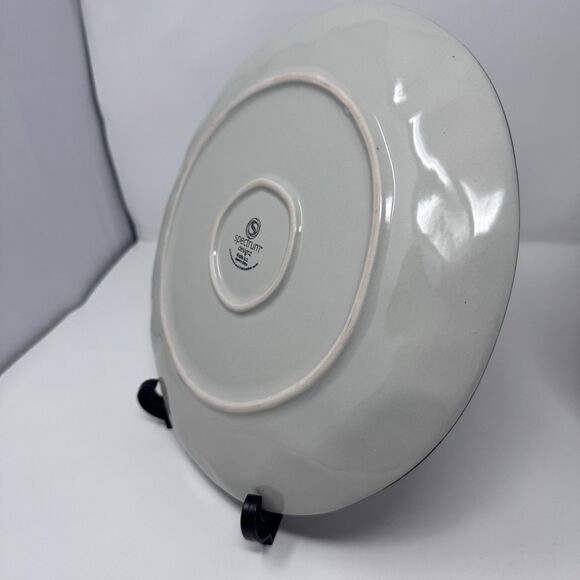 Spectrum Designz Haunted House Halloween Plates 11” Bat Spooky Set of 2 - Picture 9 of 12